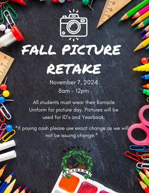 Fall Picture Retakes
